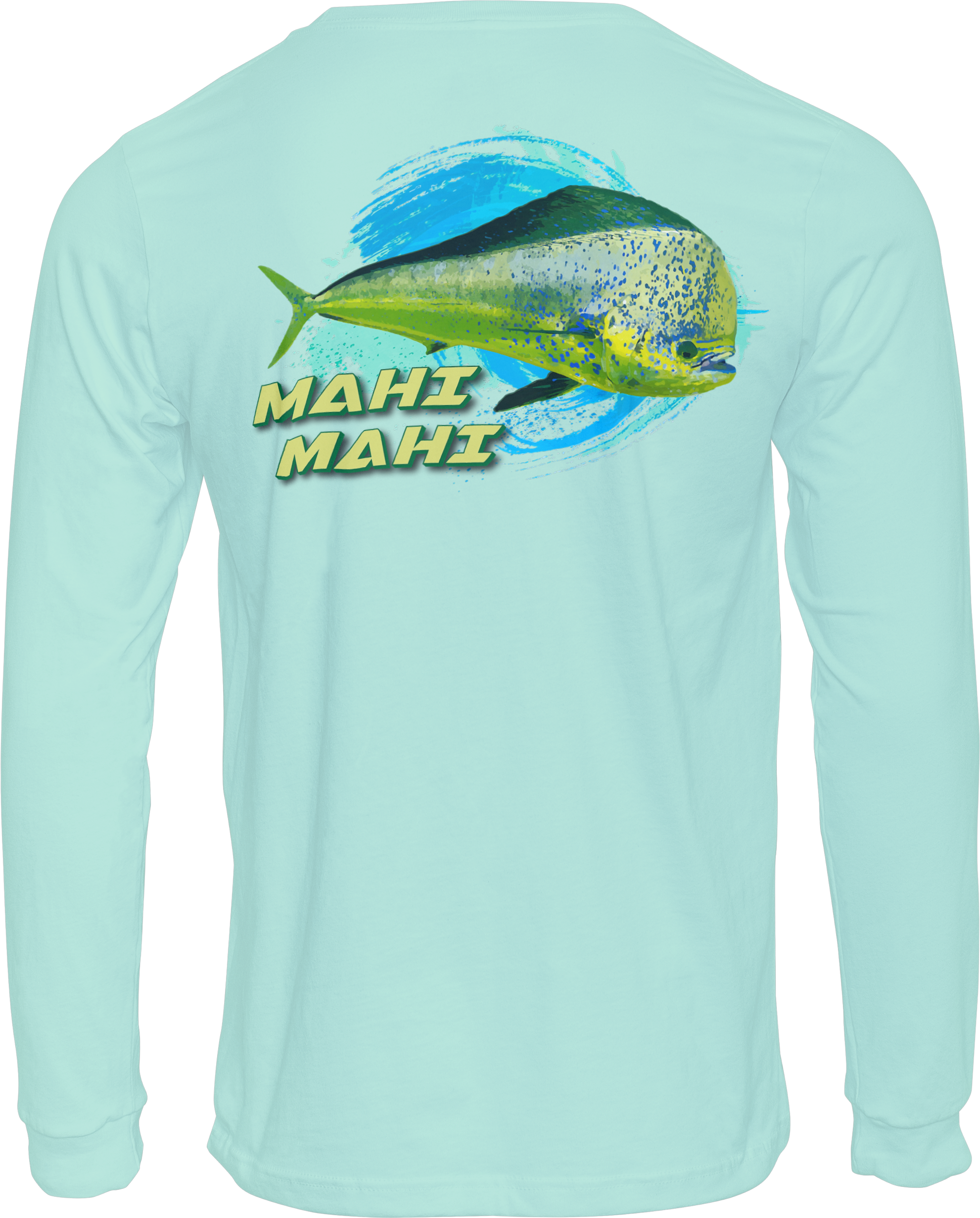 Mahi Mahi - Long Sleeve Fishing T-shirt
